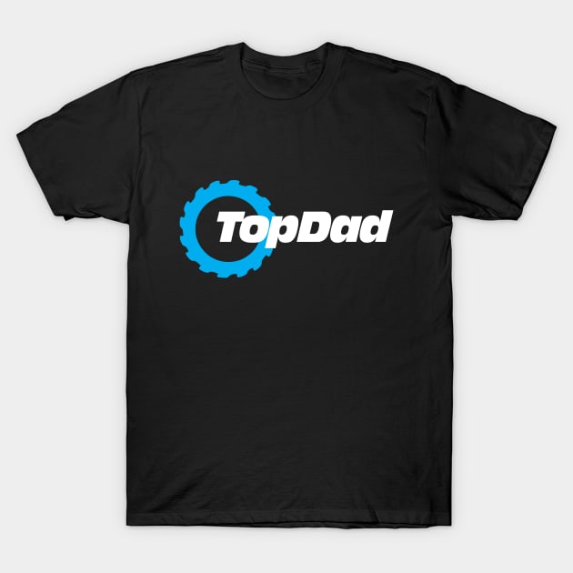 Top Dad Top Gear Logo T-Shirt by Rebus28